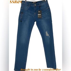 Nwt Men’s California Vintage Med Blue Jeans- Size 32 Waist